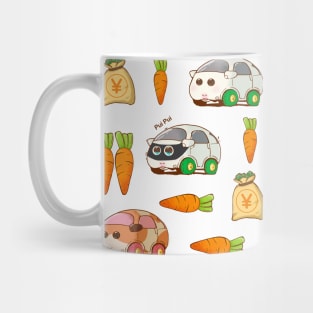 pui molcar sticker set Mug